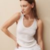 TWP Clothing Shop All | Knit Tank In Wool Winter White