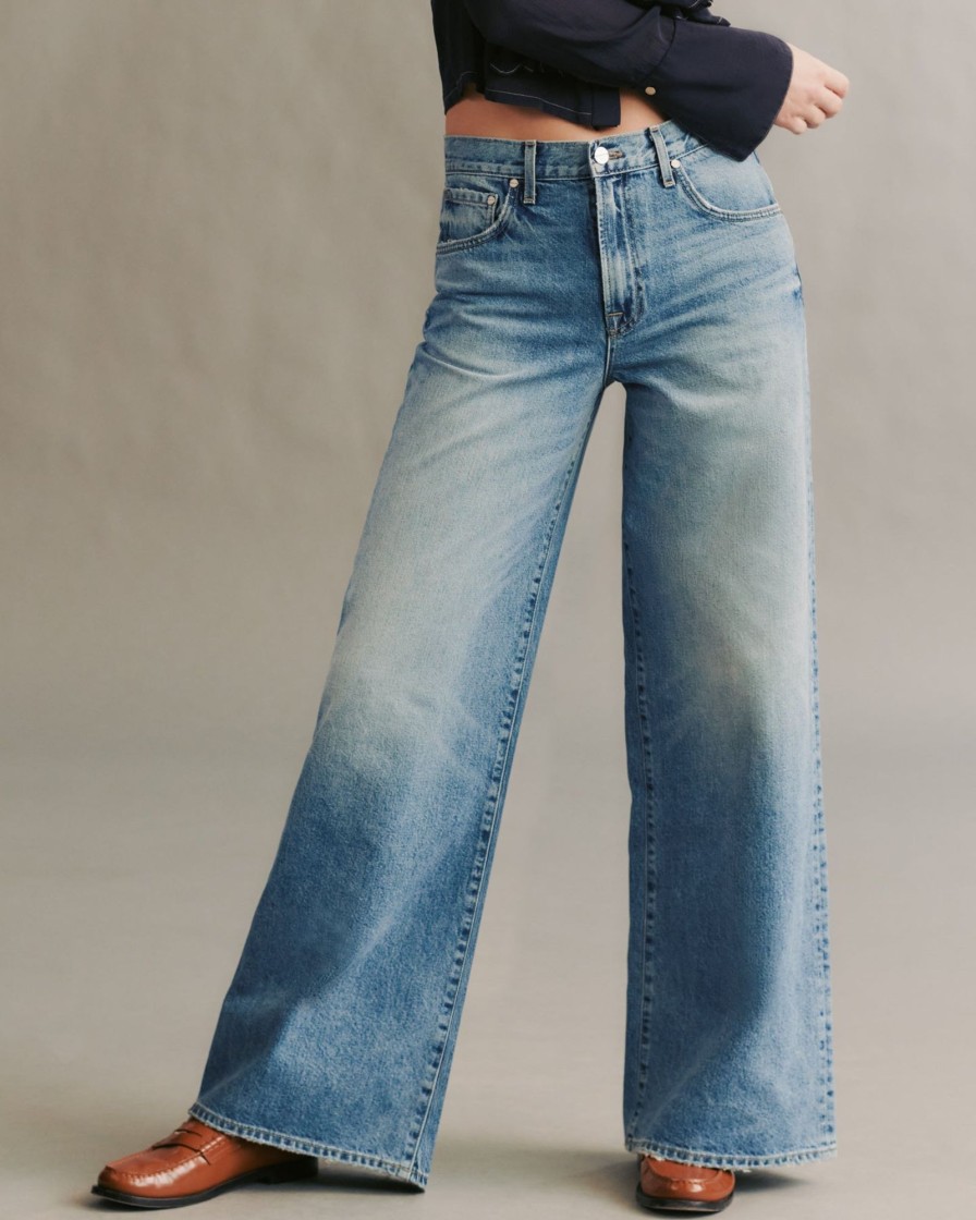 TWP Clothing Denim | Tiny Dancer Jean In Ed Denim Vintage Wash