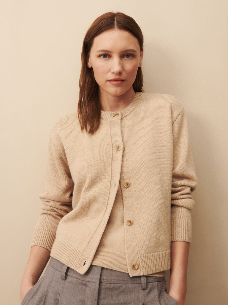 TWP Clothing Shop All | Lord Cardigan In Cashmere Camel