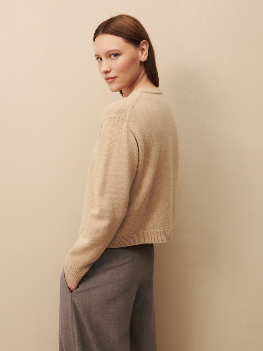 TWP Clothing Shop All | Lord Cardigan In Cashmere Camel