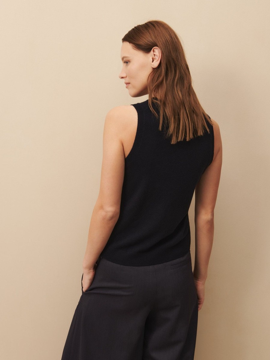 TWP Clothing Shop All | Jenny'S Tank In Cashmere Midnight