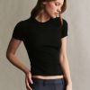 TWP Clothing Tops | Tease Top In Merino Wool Black