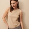 TWP Clothing Shop All | Jenny'S Tank In Cashmere Camel