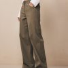 TWP Clothing Shop All | Puddle Twp Pant In Cotton Twill Dark Olive