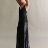 TWP Clothing Shop All | Josephine Dress In Fishscale Sequins Midnight