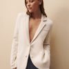 TWP Clothing Shop All | Knit Boyfriend Blazer Winter White