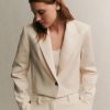 TWP Clothing Blazers & Jackets | My Former Better Half Blazer In Cotton Linen Bone