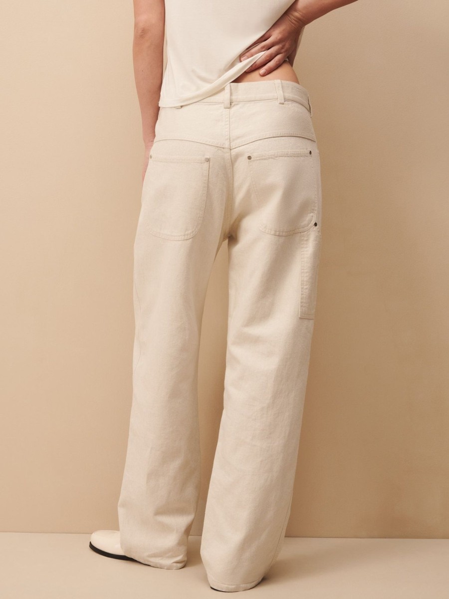 TWP Clothing Shop All | Mila Pant In Japanese Denim White