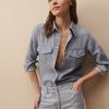 TWP Clothing Shop All | Rancher'S Daughter In Hemp Denim Light Indigo